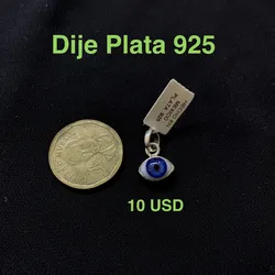 Dije de ojo de Plata 925