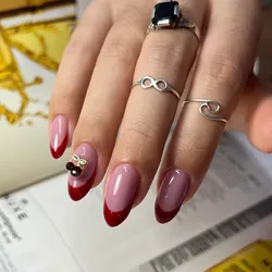 Uñas Largas Base Rubber Extranjeras 