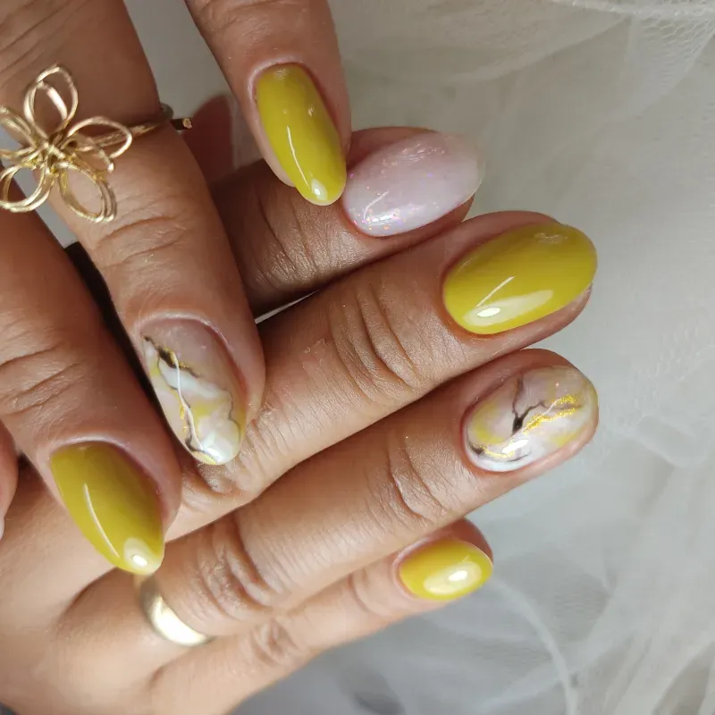 Uñas Largas Base Rubber Extranjeras 