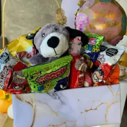 Cajas de regalo con chuches