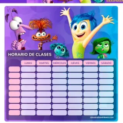 Horario para Clases grandes 