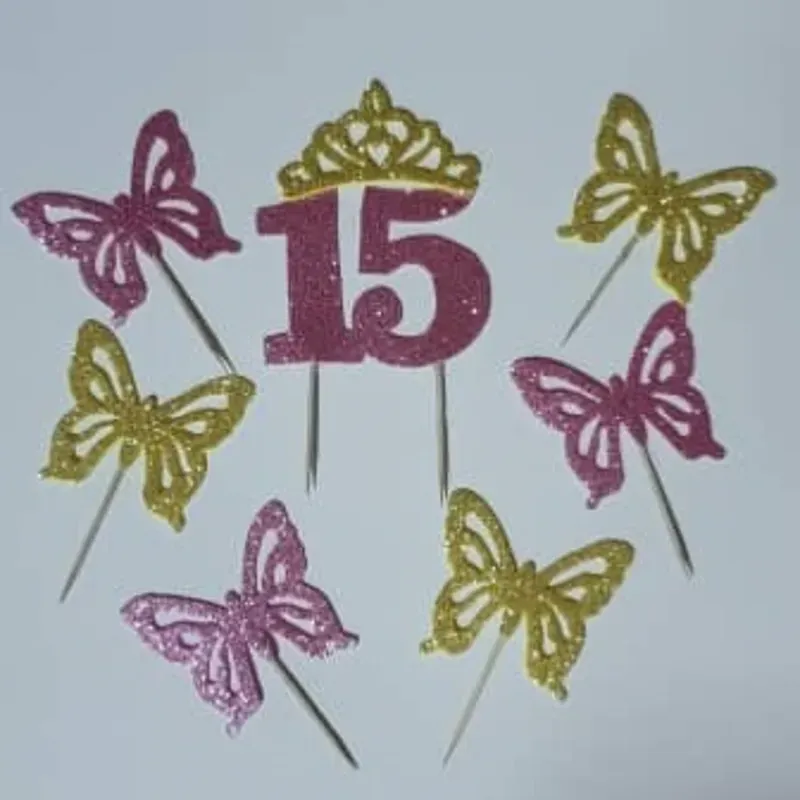 Mariposas y 15