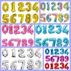 Números inflables de 32/34 pulgadas 