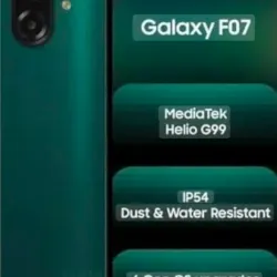 Samsung Galaxy F07 ( 4 ram y 64 GB )
