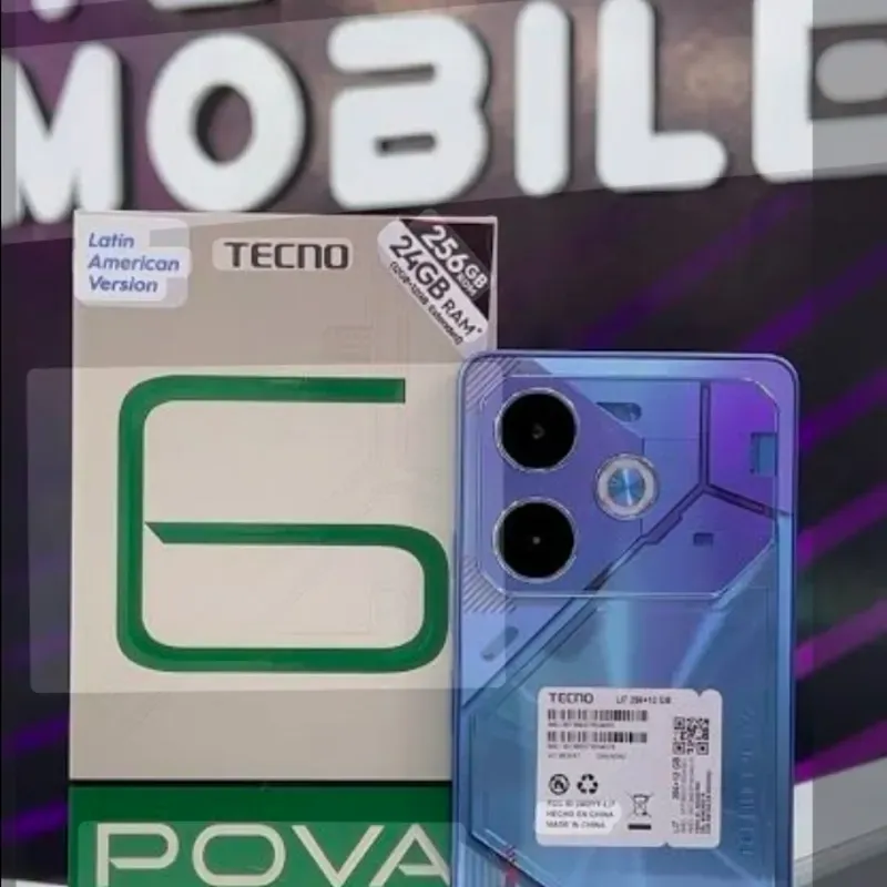 Tecno Spark Pova 6 📱12+12ram y 256 gb