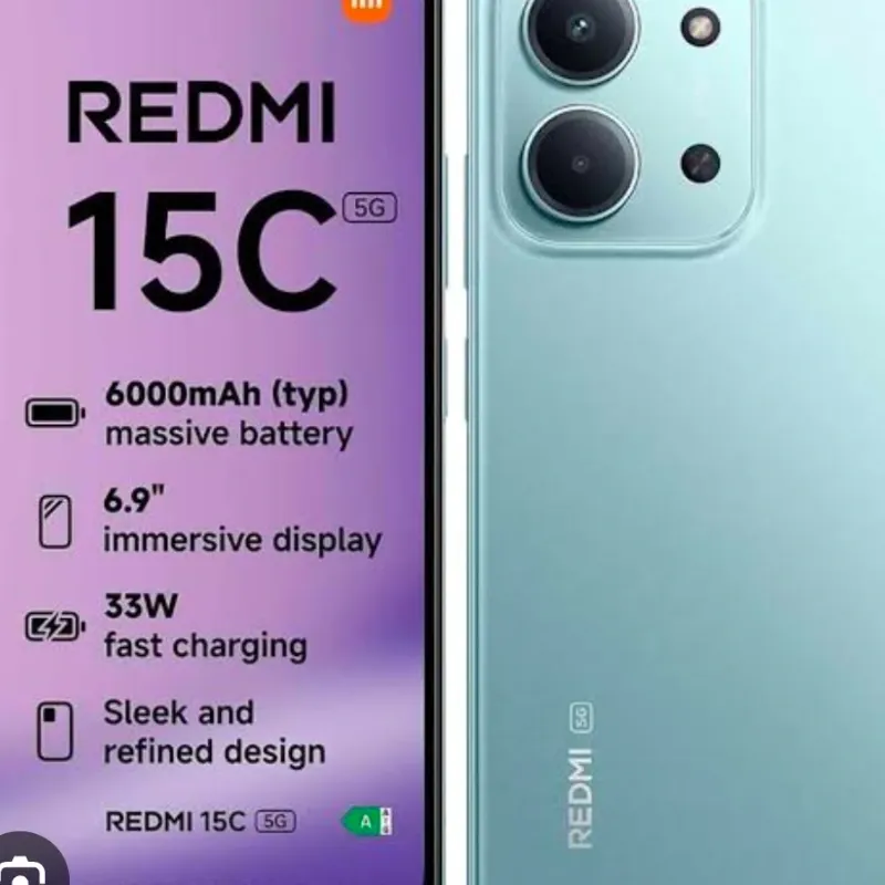 Xiaomi Redmi 15c ( 4+4 ram y 256 GB)