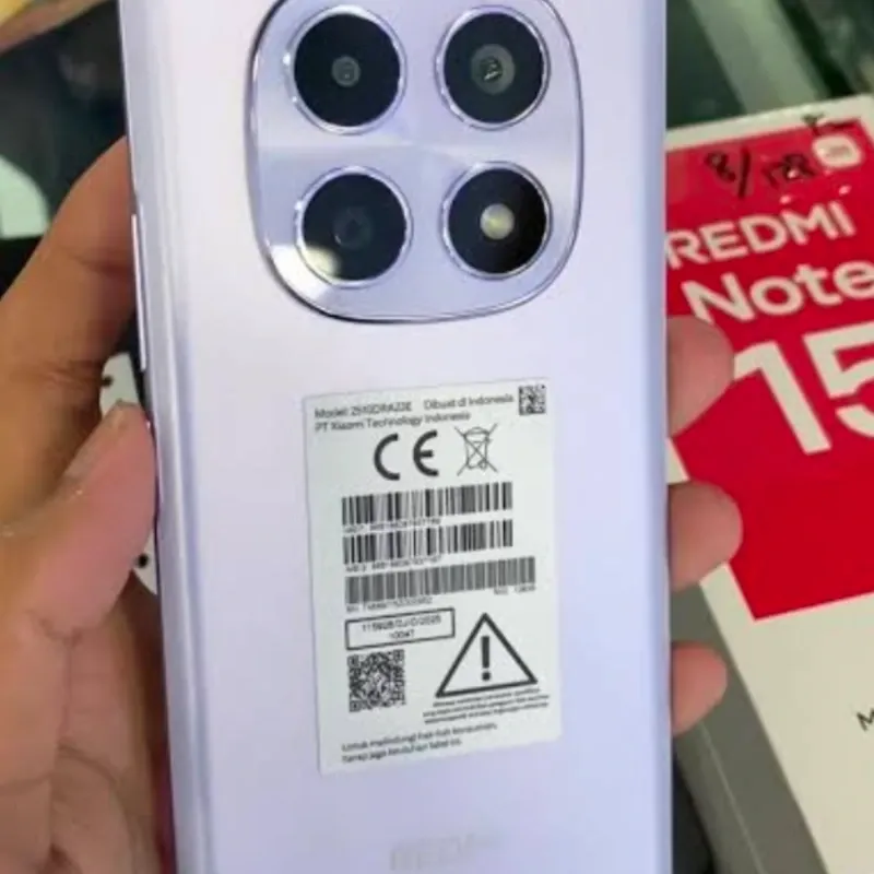 Xiaomi Redmi Note 15 ( 8+4 ram y 256 GB)