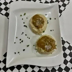 Agregado de purè de papa