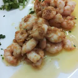 Camarón al ajillo