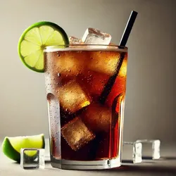 Cuba Libre Cocktail/Cóctel Cuba Libre