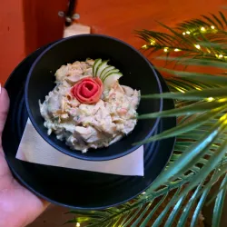 Ensalada de pollo