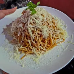 Spaguetti de queso