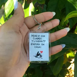 Llavero de acrílico personalizado