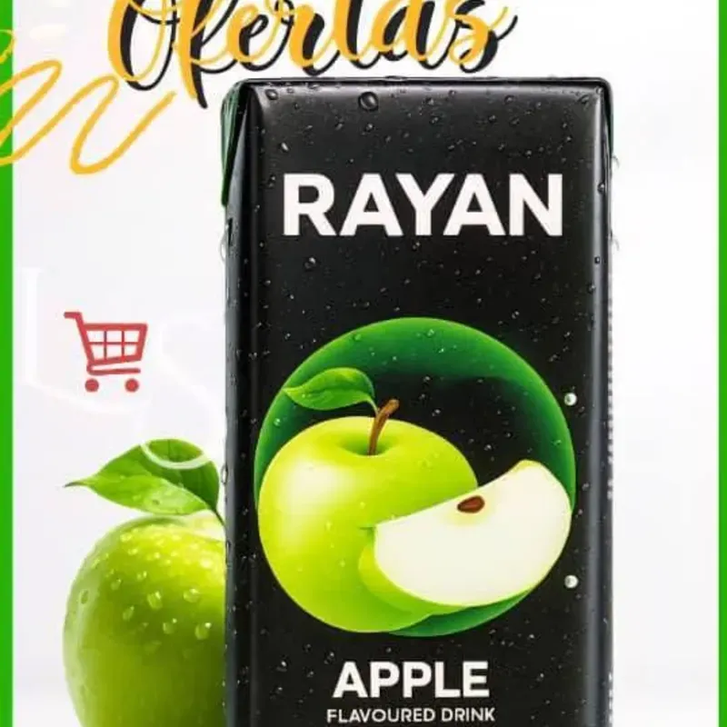 Caja de jugo Rayan 