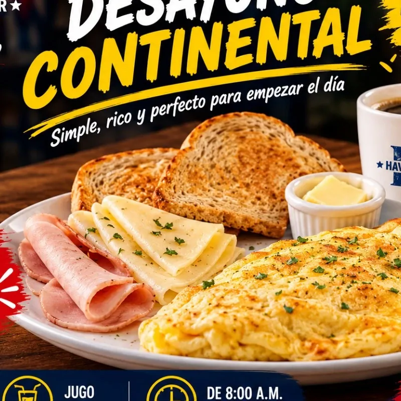 Desayuno continental