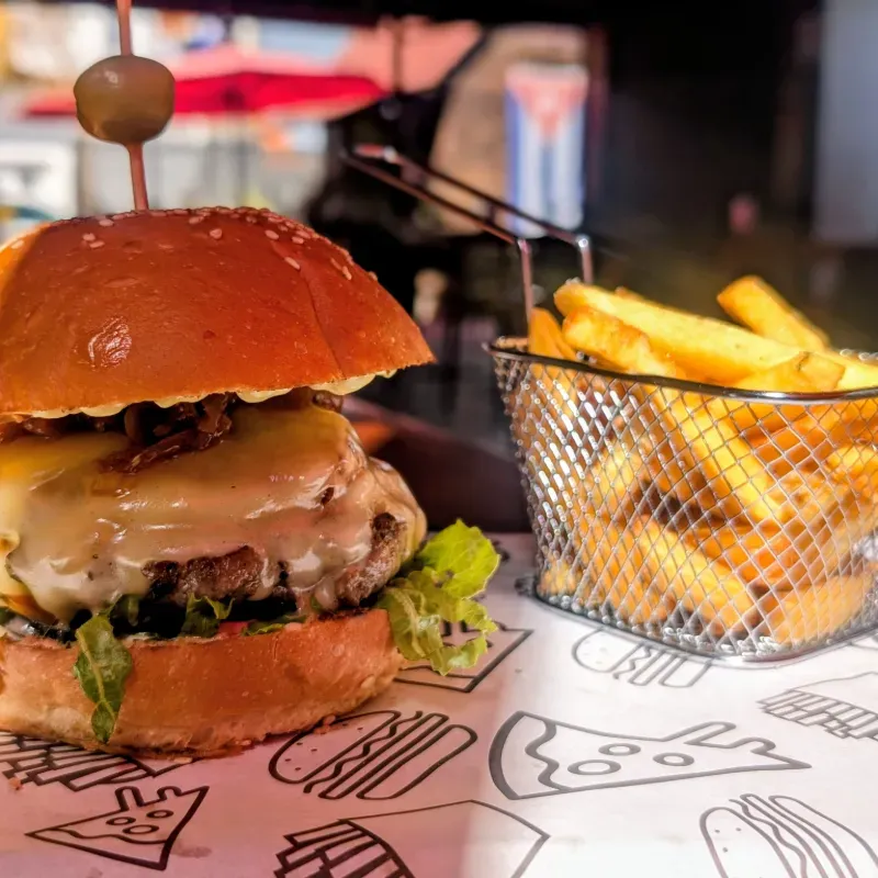 Hamburguesa de Queso