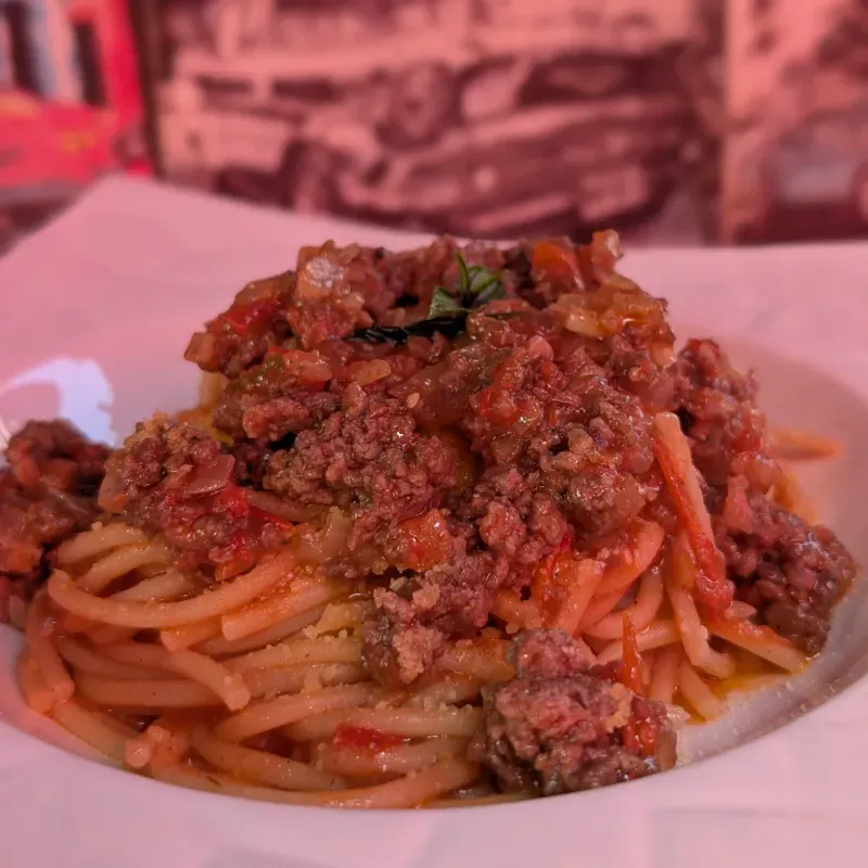 Pasta a la Boloñesa