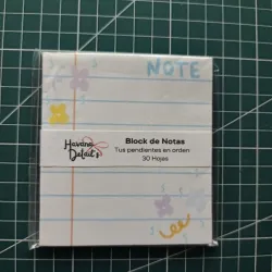 BLOCK DE NOTA NOTE