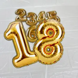 CAKE TOPPER DE NÚMEROS