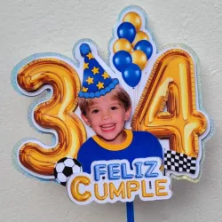 CAKE TOPPER HAPPY BIRTHDAY