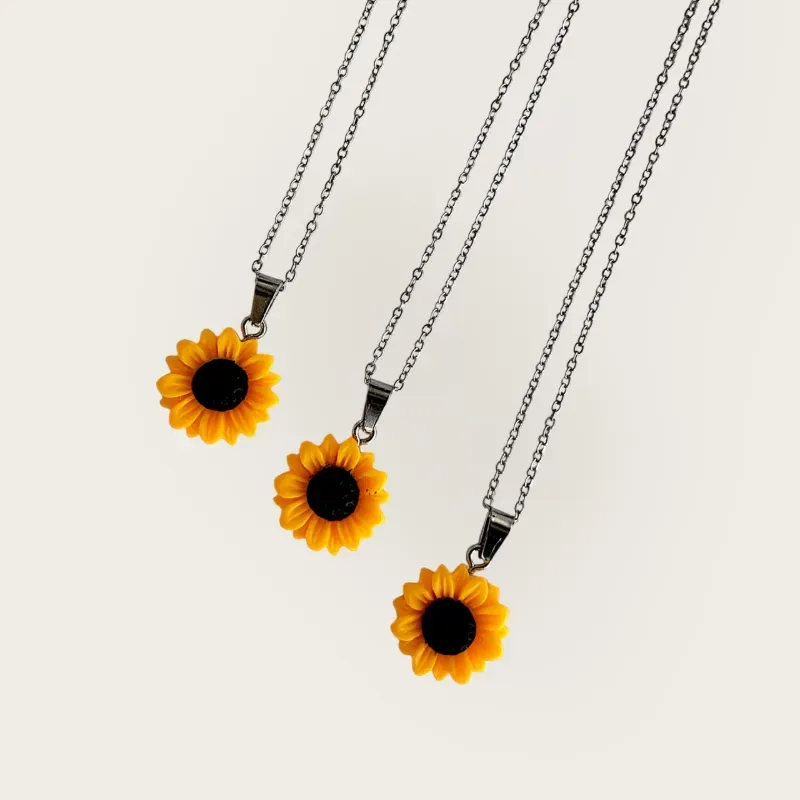 COLLAR DE GIRASOLES