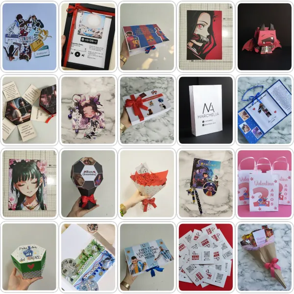 Somos una tienda en línea de Regalos personalizados confeccionados a mano con mucho amor para todos nuestros clientes.
 "Pequeños detalles hacen grandes sonrisas"