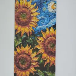 GIRASOLES NOCHE ESTRELLADA