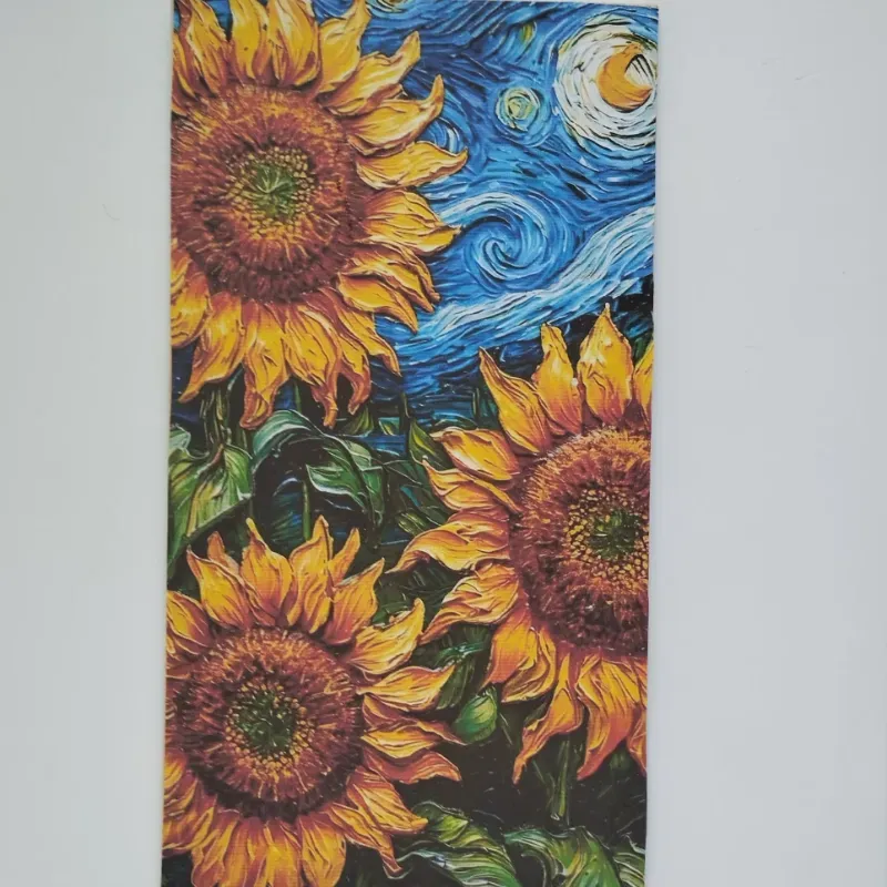 GIRASOLES NOCHE ESTRELLADA