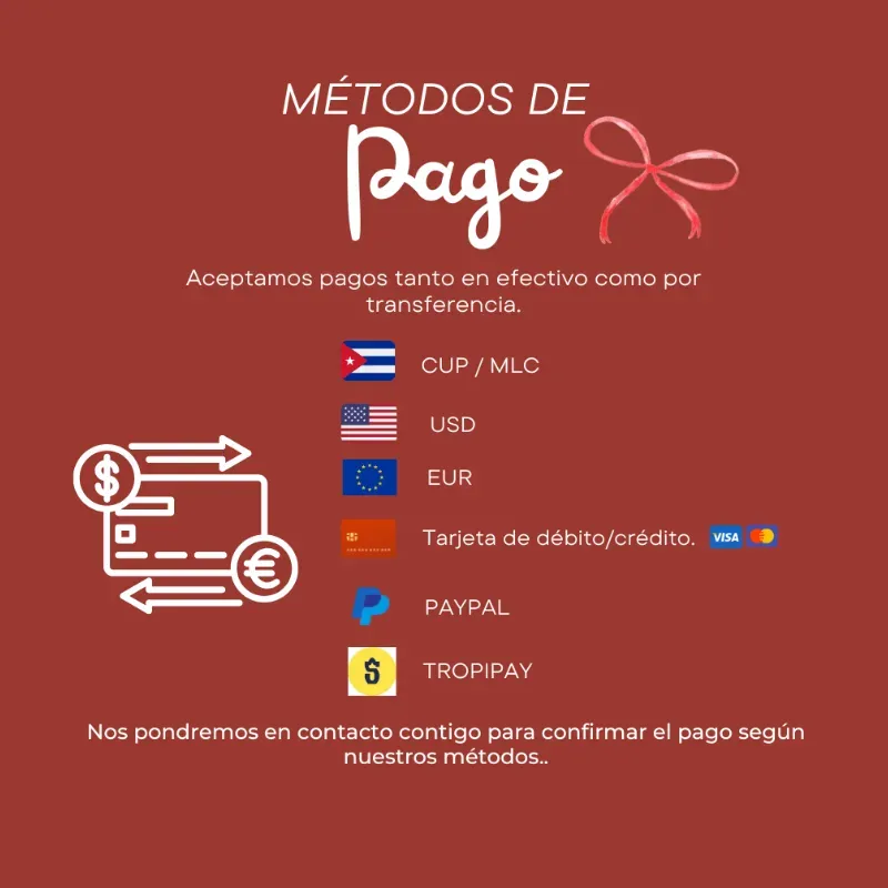 MÉTODOS DE PAGO