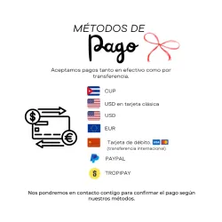 MÉTODOS DE PAGO