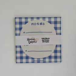 MINI BLOCK DE NOTAS A CUADROS