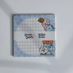 MINI BLOCK DE NOTAS BTS 2