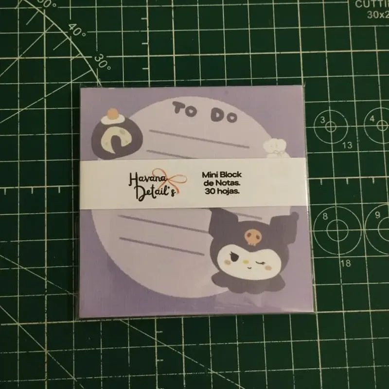 MINI BLOCK DE NOTAS KUROMI 2