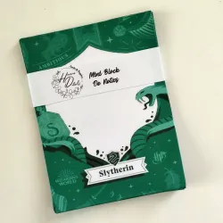 MINI BLOCK DE NOTAS SLYTHERIN