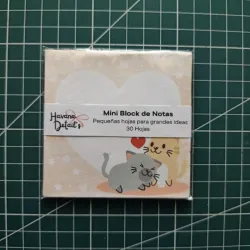MINI BLOCK PAREJA DE GATITOS
