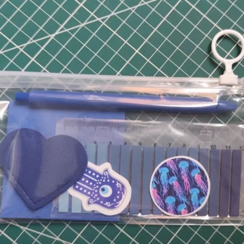 MINI KIT LITERARIO AZUL OSCURO