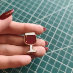PIN COPA DE VINO TINTO