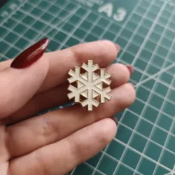 PIN COPO DE NIEVE