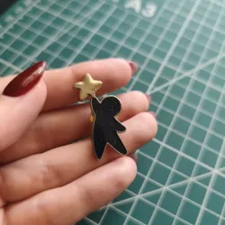PIN PERSONITA CON ESTRELLA