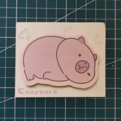 POST IT CAPIBARA MODELO 2