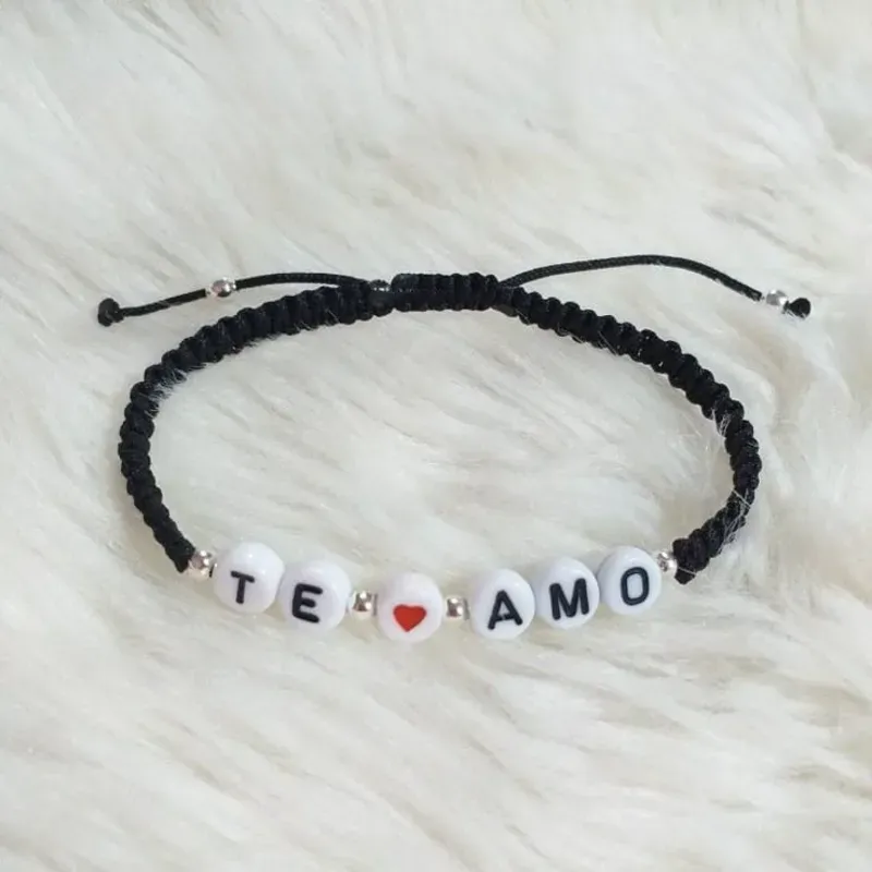 PULSERA TRENZADA TE AMO