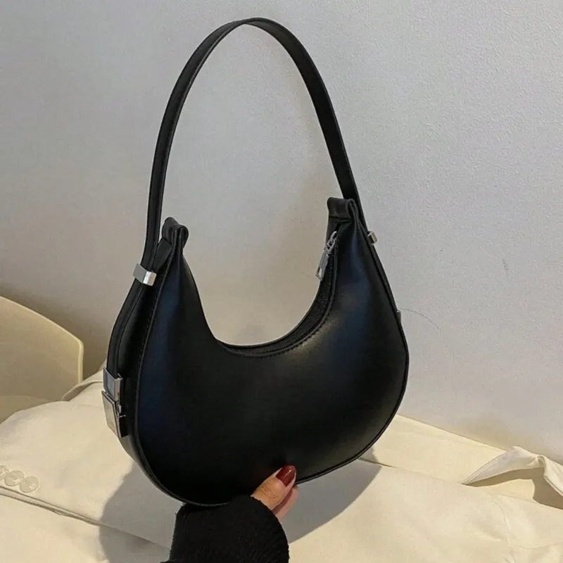 Cartera Negra Tipo Hobo
