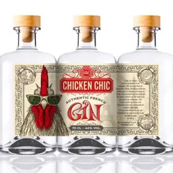 Chicken Chic Gin 700 ml 44 Vol.