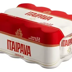 ITAIPAVA Brazilian Beer Lata Pack 12u 350 ml 4.5 Vol.