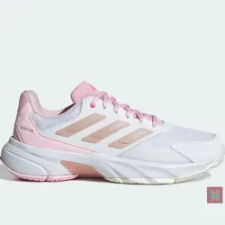 ADIDAS COURTJAM BLANCO Y ROSADO