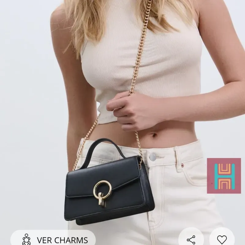 BOLSO BANDOLERA PEQUEÑO NEGRO 0126