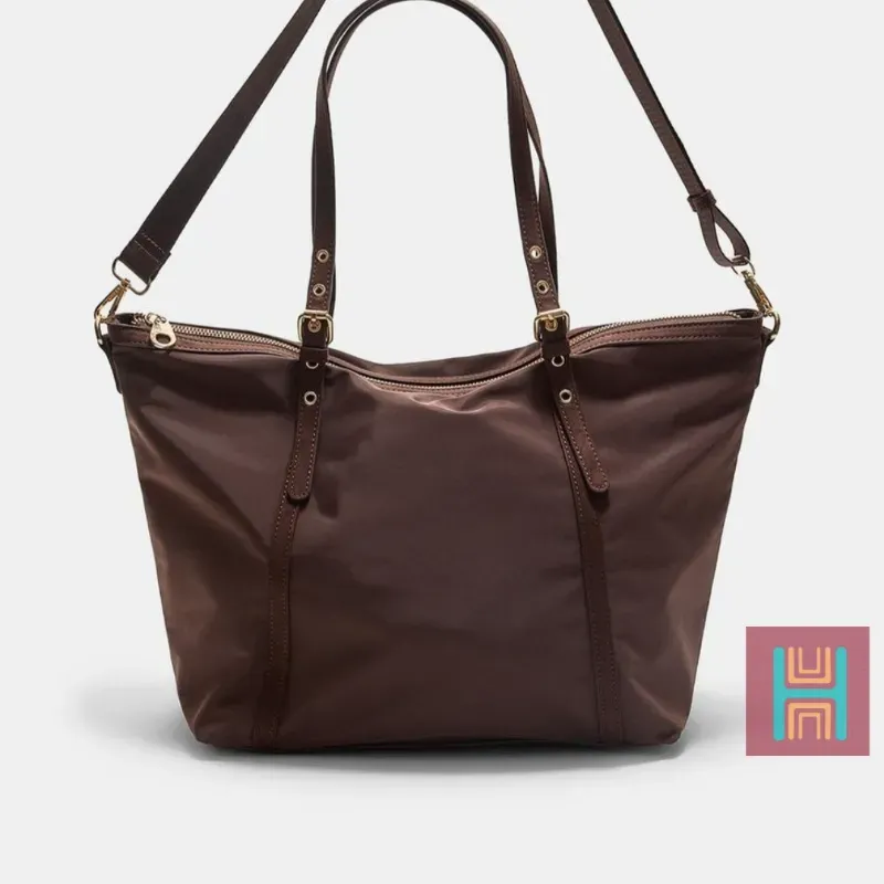 BOLSO SHOPPER MARRÓN 0134