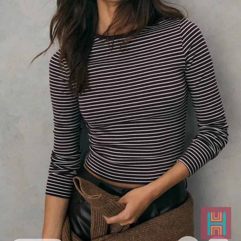 CAMISETA ALGODÓN RAYAS 0046