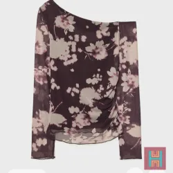 CAMISETA ASIMÉTRICA ROJO 0053