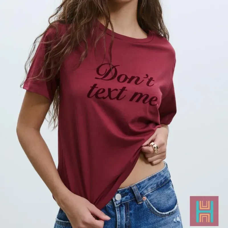 CAMISETA ESTAMPADO TEXTO 0020